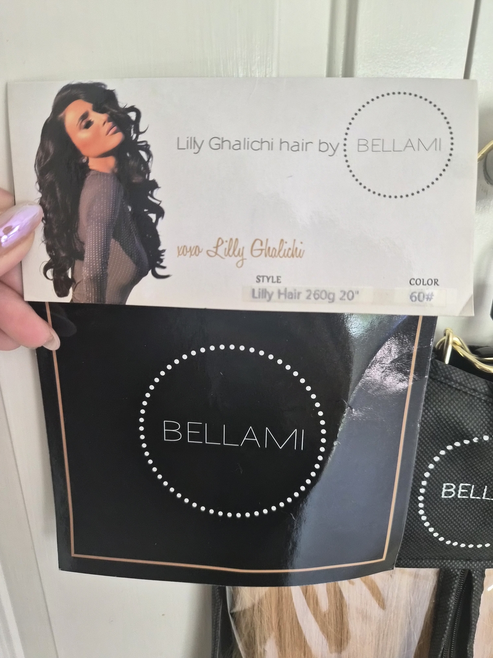 Bellami Lilly Ghalichi Hair Extensions - 60# Ash Blonde - Picture 2 of 10